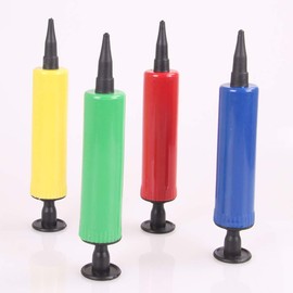 Mini Plastic Hand Balloons Pump, Randomly Color for Foil and Latex Balloons Air Inflator Pump Portable for Party Accessories (Pump Mini)