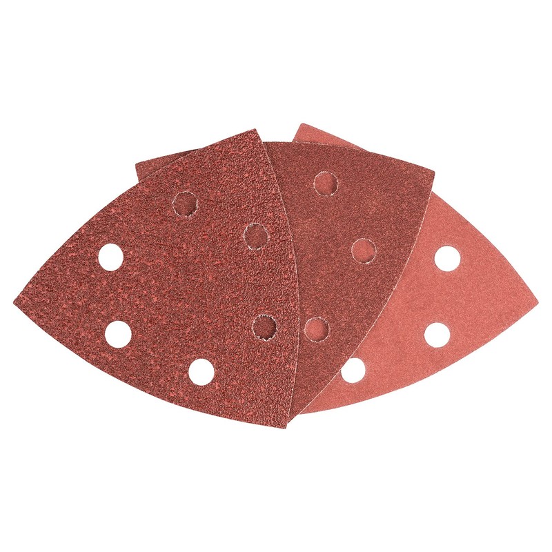 Bosch Accessories Home and Garden 2607019500 25 Delta Sanding Sheets