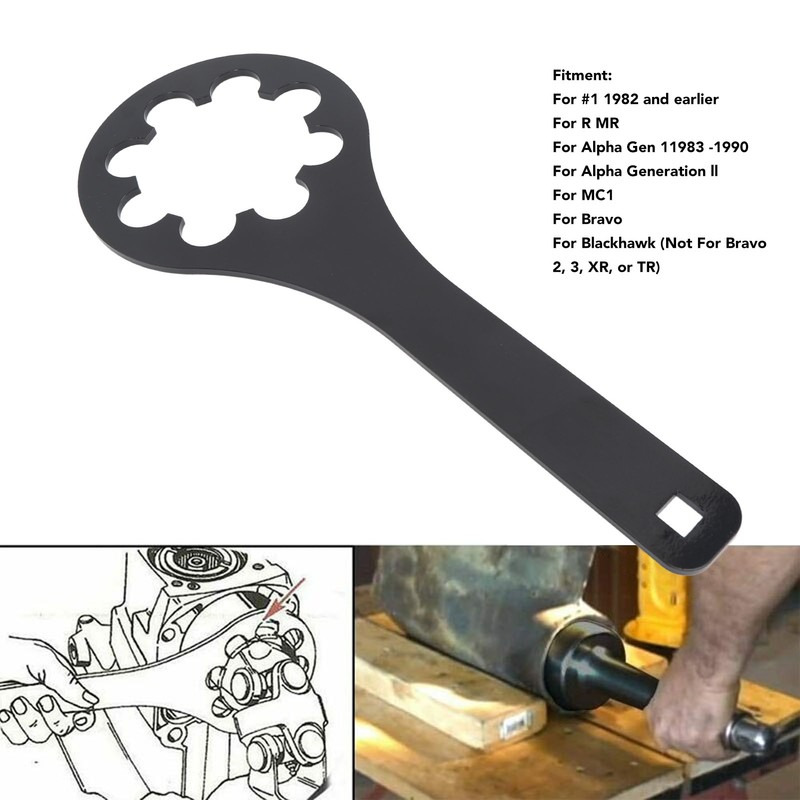 Spanner Nut Wrench 91‑36235 Industrial Steel Stable Performance Nut Wrench