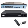 4-Channel PoE Network Video Recorder, 4ch H.265 Security NVR, 2MP
