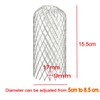 JZK 4X Flexible Split Metal mesh Gutter Guards fit Round