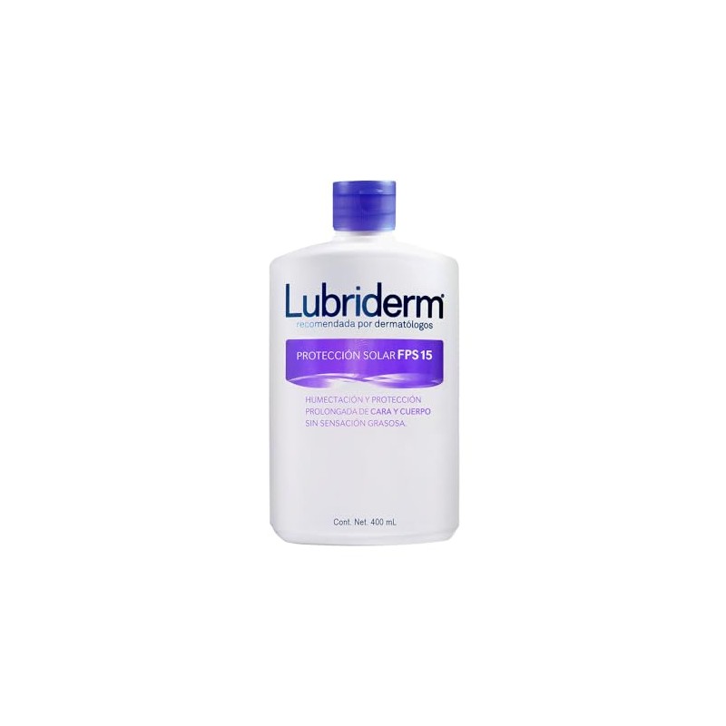 LUBRIDERM Crema Corporal Proteccion Solar Fps 15 400 ml