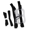 Sports Face Guard Adjustable Transparent Full Frame Nose Guard for