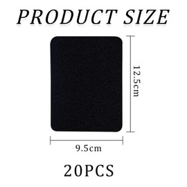 20 Stücke Selbst Kleber Flecken, Reparaturflecken Mit Kleidungsstücken, Bügelflecken, Nähflecken, Geeignet Für Kleidung, Rucksäcke, Vorhänge Usw. Geeignet