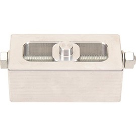 Speedway Motors Adjustable Lowering Block for Oval Track Racing, 3" Tall, 2.5" Wide, Corrects Rear Track Thrust Angle, Compatible with Various Leaf Spring Configurations