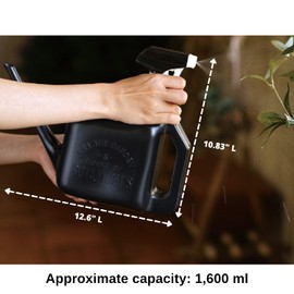 Time Concept Garden Spray Bottle - White - Watering Pot and Sprinkler, Multipurpose Plant Mister