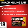 Combat Max 12 Month Roach Killing Bait, Small Roach Bait