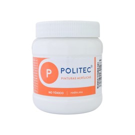 Politec- Pintura acrilica fco 250ml bco titan politec