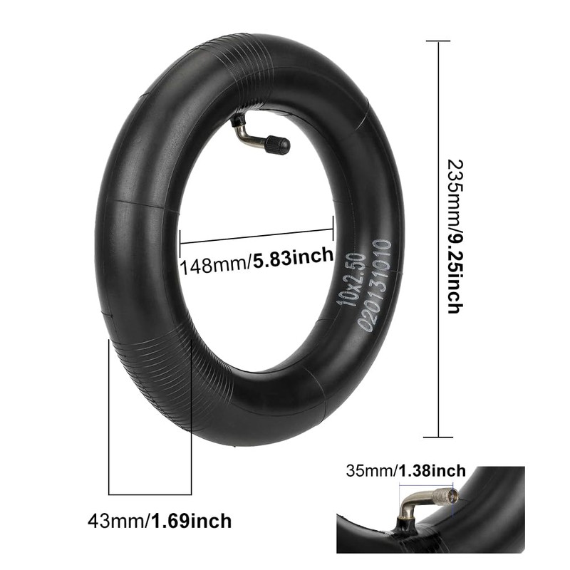 E Scooter Inner Tube 10 x 2.5 E Scooter Thickened