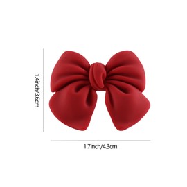 10Pcs Cute Bow Fridge Magnets Set, Colorful Refrigerator Magnets for Whiteboard Cabinet Locker, 1.7inch/4.3cm Office Decor Magnet