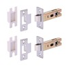 HANDLEZONE® 2 Pack 76mm / 3 inch Satin Stainless Steel