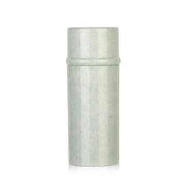 Blush Makeup Brush, Retractable Kabuki Face Brush, Portable Makeup Brush for Applying Powder, Blush, Bronzer, Foundation, Mineral Cosmetics (Green)