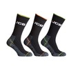 JCB - Mens Black High Vis Boot Socks | 3
