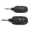 Guitar Wireless System Rechargeable UHF 730MHz 4 Channels Guitar Transmitter