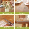 Clear Table Protector 27 x 47 Inch, 1.5mm Thick Plastic