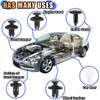 EINESIN Car Push Retainer Clips & Auto Fasteners Assortment, Plastic