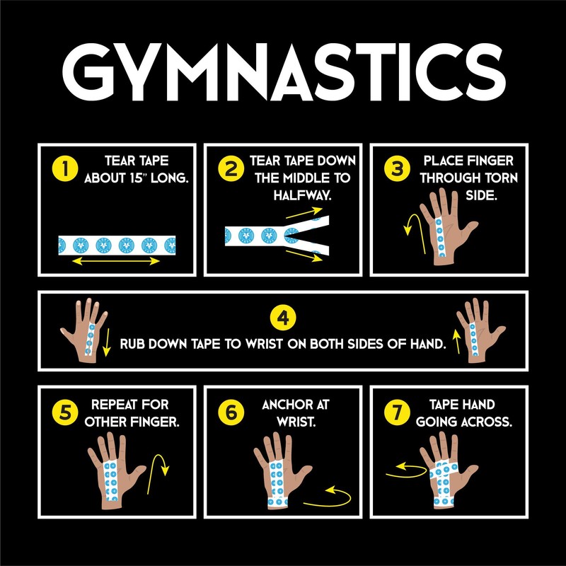 Goat Tape Scary Sticky Premium Athletic Tape, Weightlifting, Thumb for