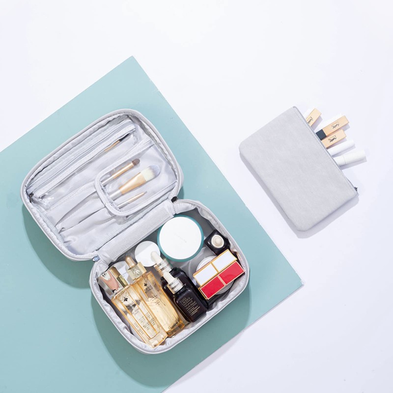 CHENGLANOK Vanity Case Girls Toiletry Bag Women's Makeup Case Cosmetic