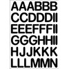 Letters and Signs Black 4 cm High Letters in High-Quality