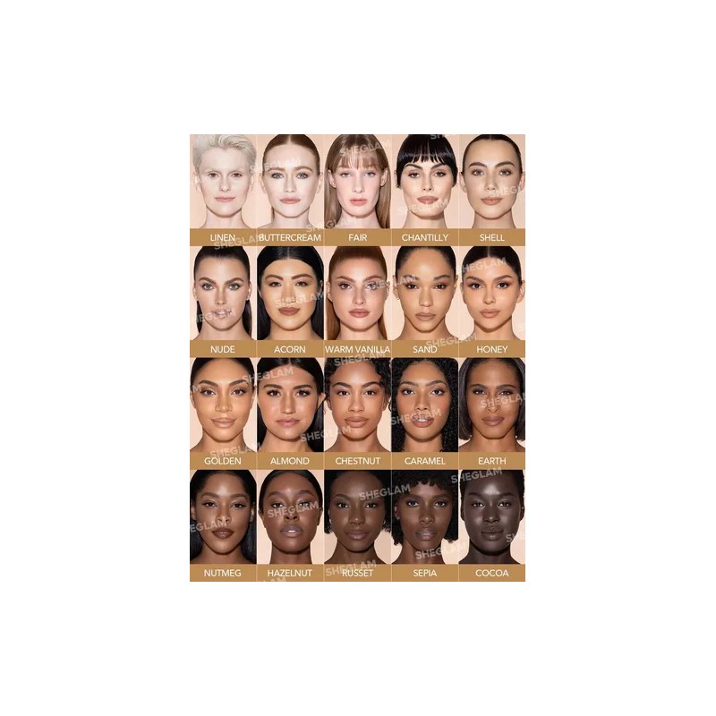 Sheglam Corrector Alta Cobertura Perfect Skin Nude