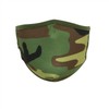 Rothko Camouflage Pattern 3 Layer Polyester Face Cover, US Size: