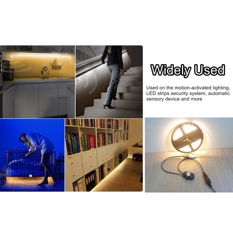 PIR Motion Sensor Switch DC 5-24V Occupancy Sensor Switch for