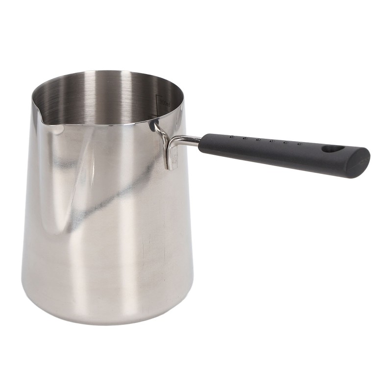 Coffee Milk Frothing Pitcher Cup 304 Stainless Steel Long Handle