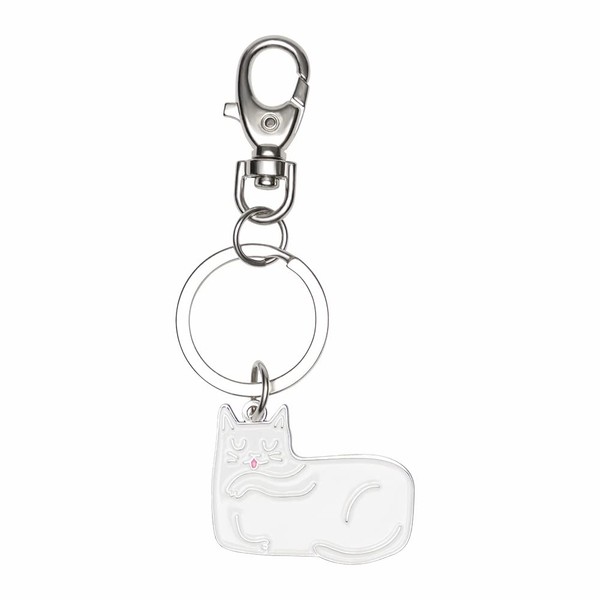AYOMI Key Chain, Key Ring, Cat Charm, Key Chain, Miscellaneous