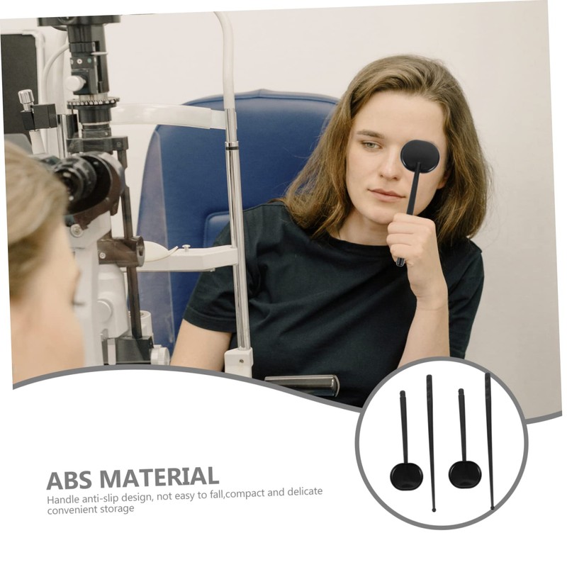 KOMBIUDA Ergonomic Design Plastic Eye Shield 2PCS Eye Exam Tool