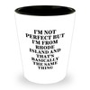 Rhode Island Gifts, Unique Shot Glass, I'm From Rhode Island