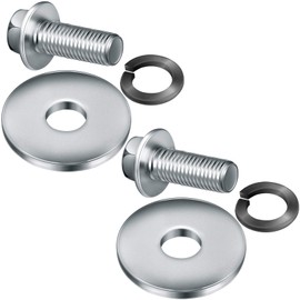 3/4 Inch Go Kart Clutch Bolt Kit Engine Clutch and Lock Washer, Minibike and Kart Engine, 10/12 Teeth(2 Sets)