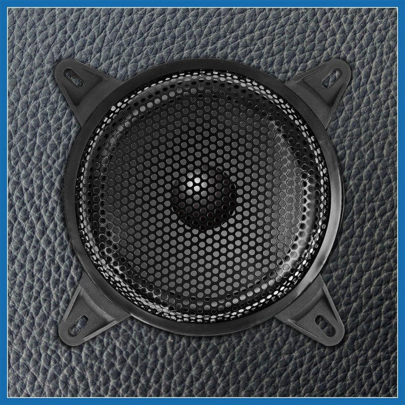 A ABSOPRO 2 x 8 inch speaker cover grill black