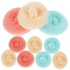 VILLFUL 10pcs Dish Scrubbers Kitchen Dish Scrub Pads Scratch Resistant