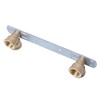 Aqbau® Mounting Unit, Mounting Plate, Wall Plate for Bathroom Taps,