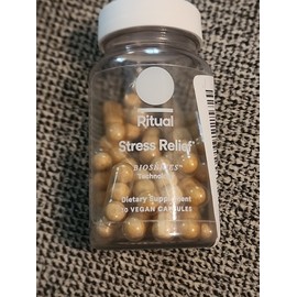 Ritual Stress Relief 30 Vegan Capsules Dietary Supplement Bioceria Technology