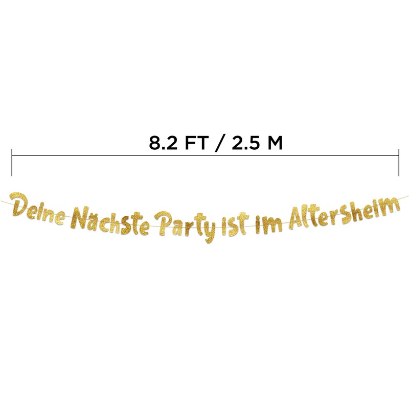 Glitter Banner German Old Age Home