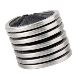 Moofey Climbing Brush, 8 to 13mm Gear Rope Cleaning Brush, Nylon Stainless Steel Climbing Rope Cleaner