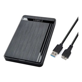 Jeeyee Carcasa De Disco Duro Caja Case Externo Portátil Usb 3.0 Sata 2.5 Adata Negro