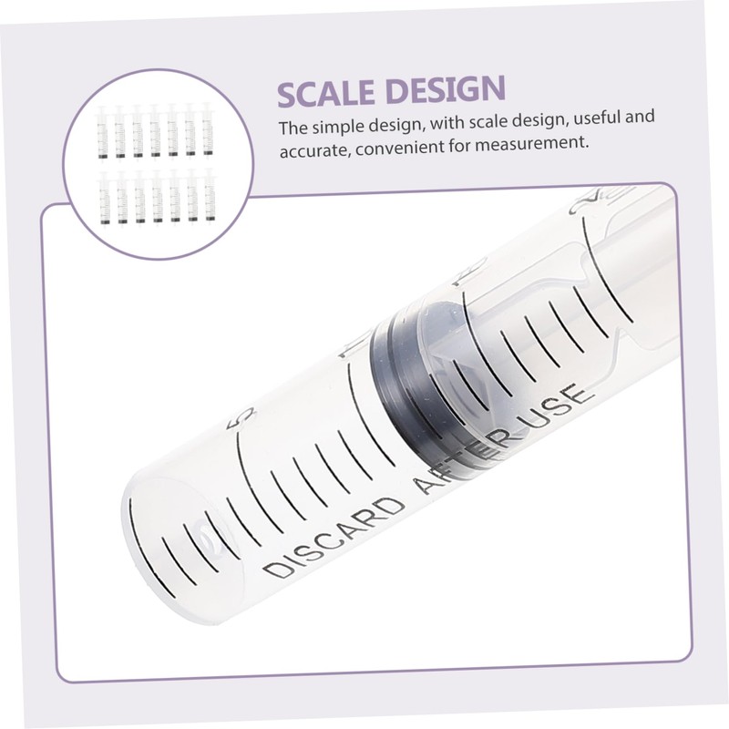 CHILDWEET 30pcs Needleless Liquid Dispenser for Accurate Measuring for Kitchen