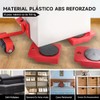 Muebles Pesados Herramienta para Mover, Juego de 6 Herramienta de
