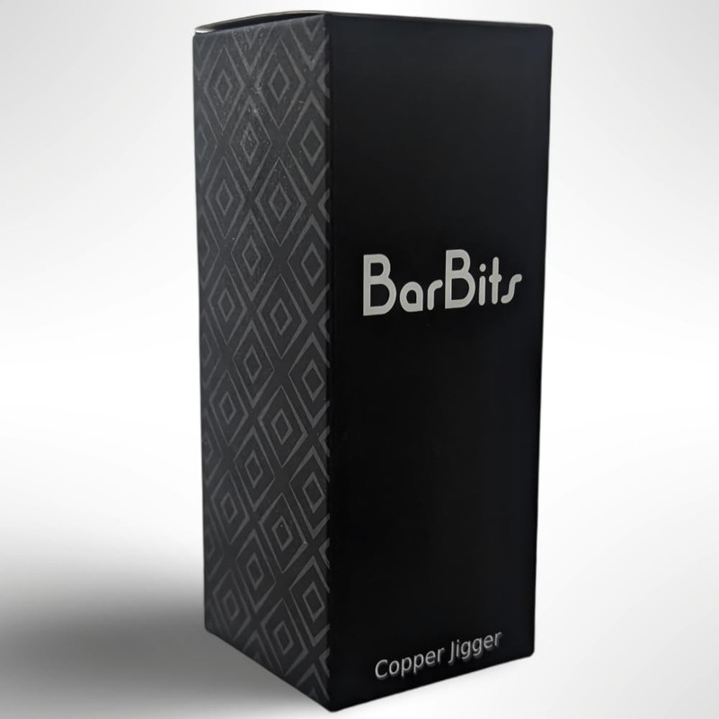 BarBits Copper Jigger Measure - 25ml & 50ml Double Sided