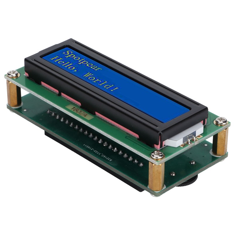 LCD Display Module 1602 Screen Expanding Board Accessories for Raspberry