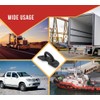Mytee Products 1/2" Bolt-On D-Ring Lashing Points for Shipping Containers