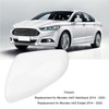 Rearview Mirror Cap White Weatherproof Wing Mirror Cover for Mondeo