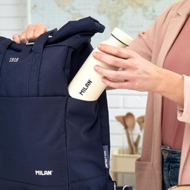 MILAN 1918 Series Stainless Steel Insulated Bottle, White