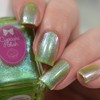 Cupcake Polish Eldhraun - Pea Green Nail Polish Shifting Nail
