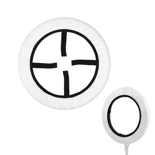 Cosmos 2 Pcs Ring Ligter Diffuser Soft Cover White Light