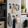 FINDMAG Magnetic Hooks Extra Strong 30 kg Pack of 6