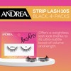 Andrea Strip Lash 105 Black, 4 packs