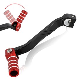 USTPO Motorcycle Gear Shifter Shift Lever Folding Tip CNC for CRF250F CRF 250 2025 2024 2019-2025 Dirt Pit Bike Black Red